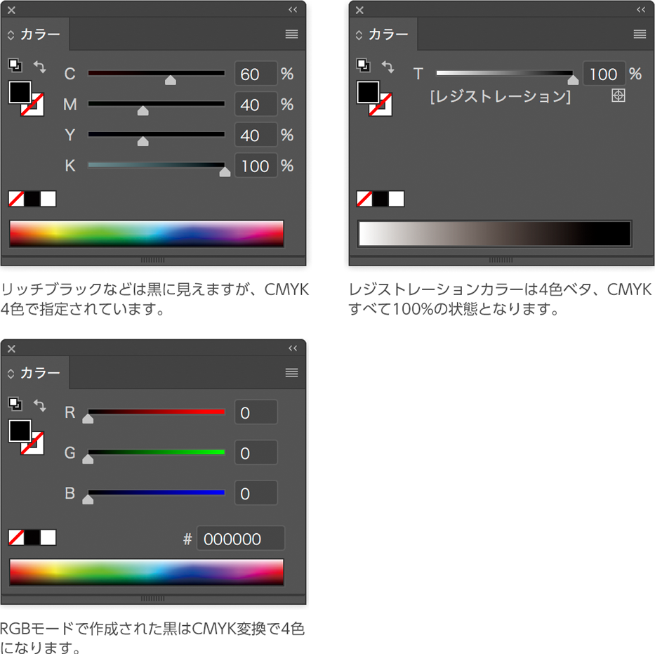 モノクロの設定がNGの場合
