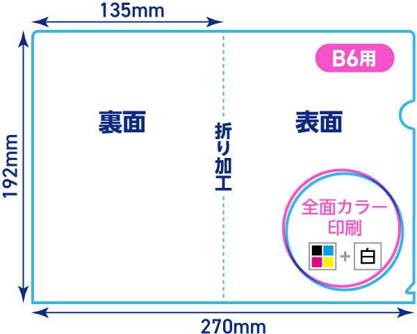 B6サイズの寸法