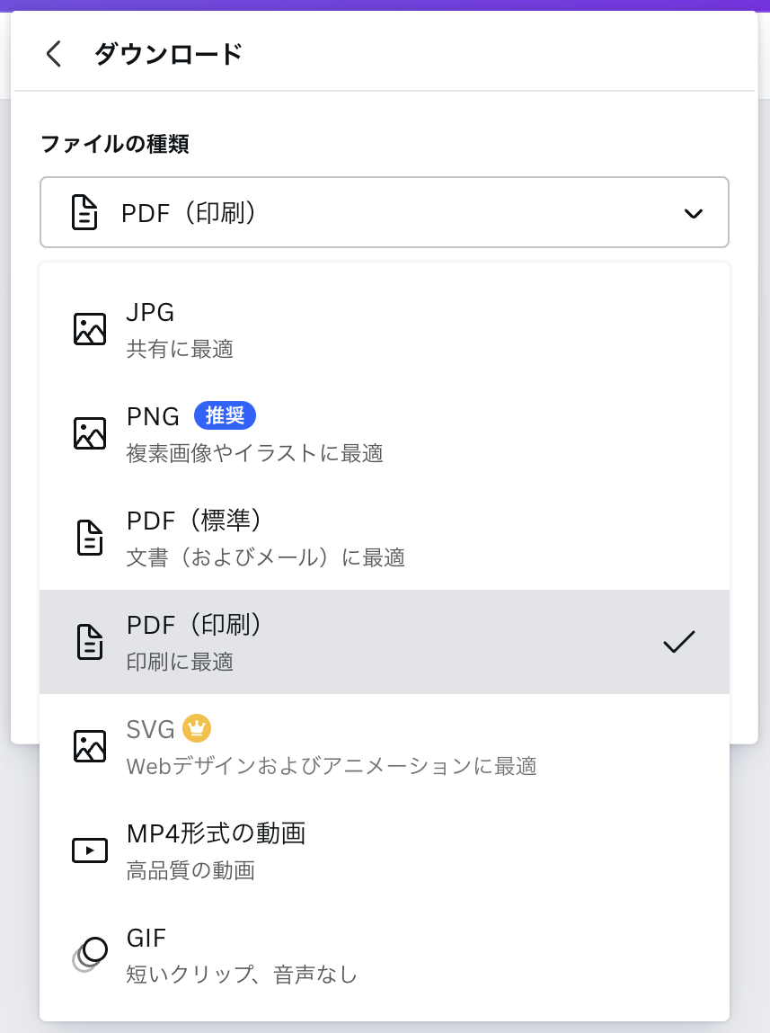正しくサイズ設定されていますか