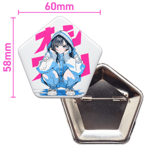 五角形W60×H58mm